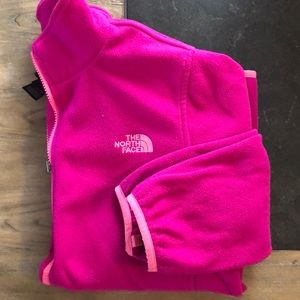 Girls North Face fleece